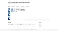 Desktop Screenshot of kss-steuerberatung.com